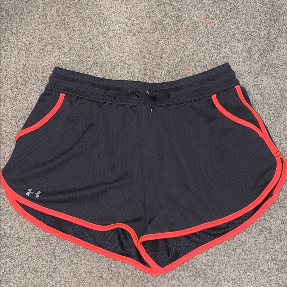 Under armor gym shorts!